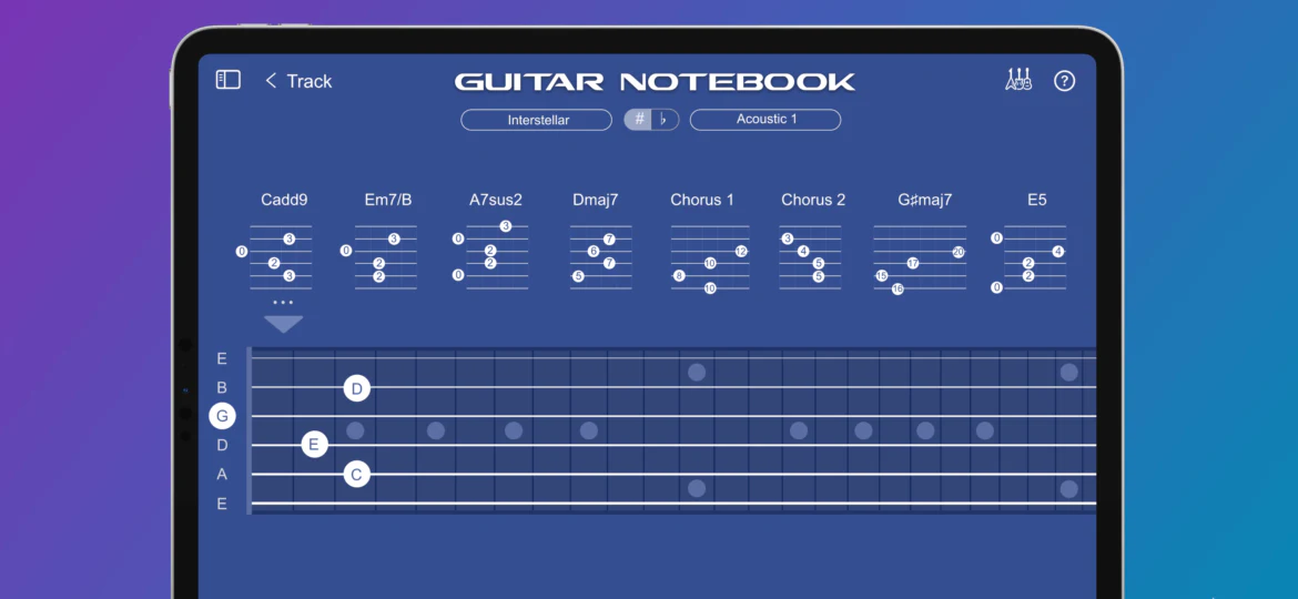 Guitar Notebook 4