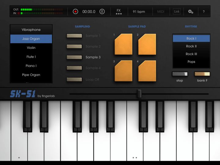 Built with AudioKit Casio inspired SK 5 Toy Keyboard for iOS AudioKit Pro