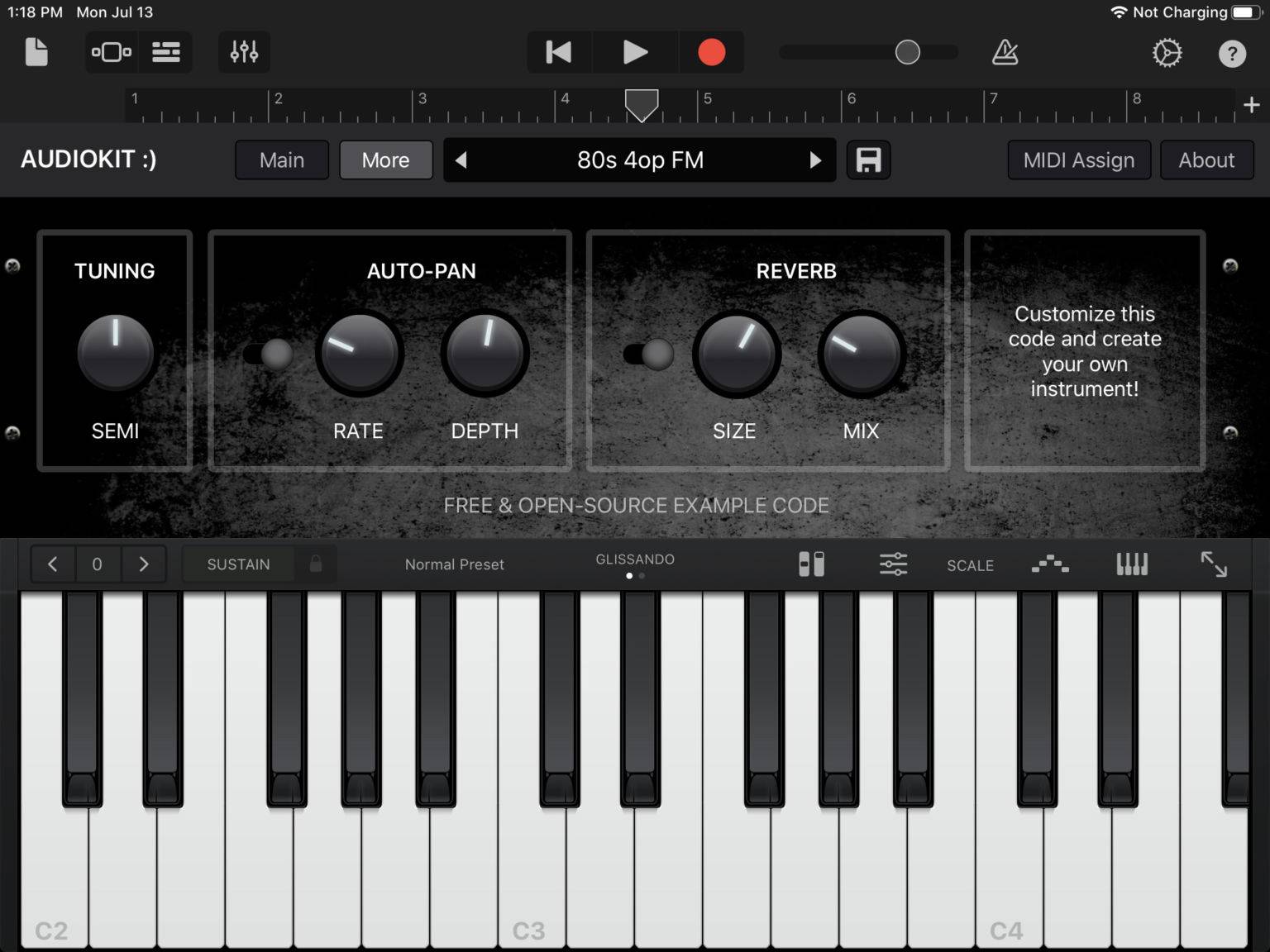 New AUv3 Open-Source Code Template Released | AudioKit Pro