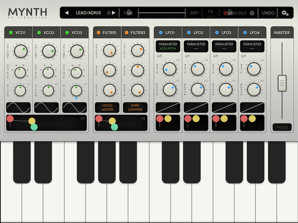 Mynth - The Freaky Synth for iOS & macOS: Built with AudioKit