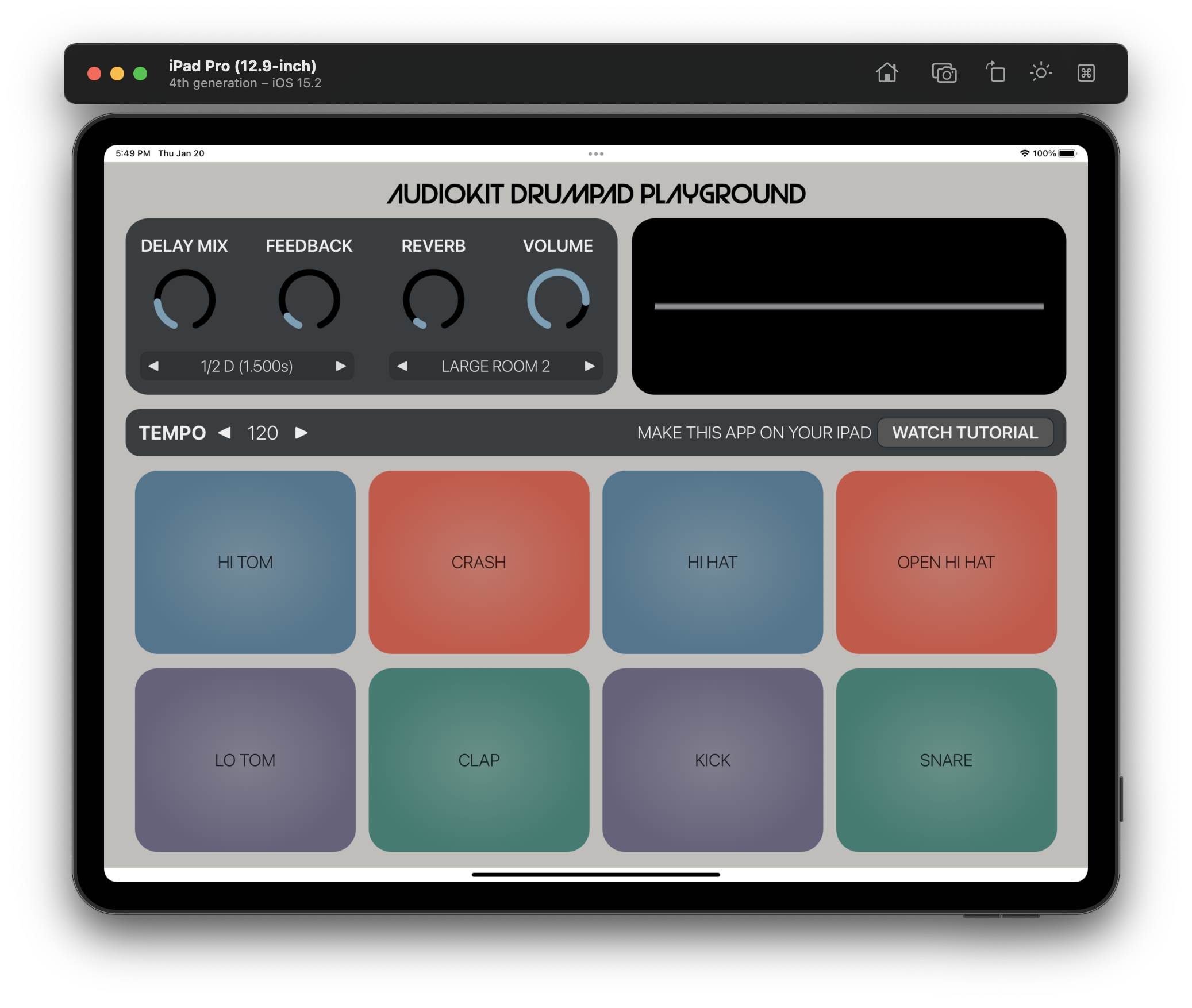 GitHub — AudioKit/DrumPadPlaygroundGitHub — AudioKit/DrumPadPlayground  