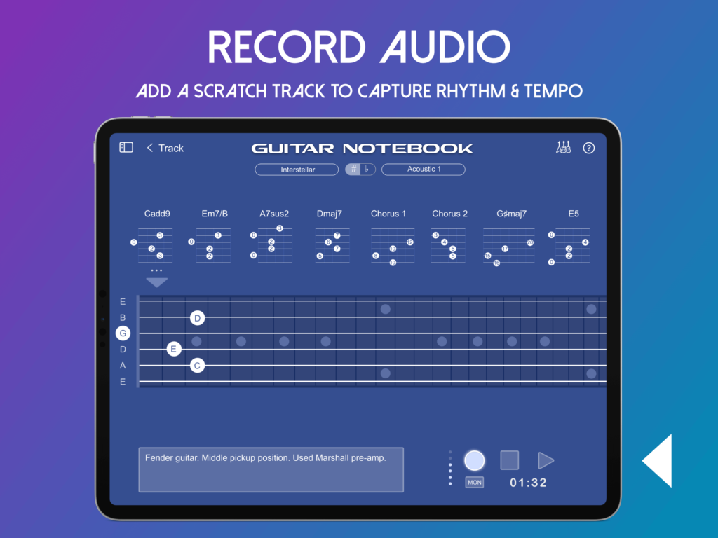 Guitar Notebook: Interview with Developers (Built with AudioKit)