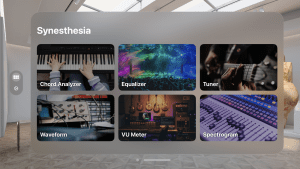 Image of Synesthesia Visualizer selector